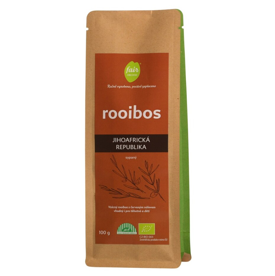 FAIROBCHOD Rooibos sypaný z Jihoafrické republiky BIO 100 g