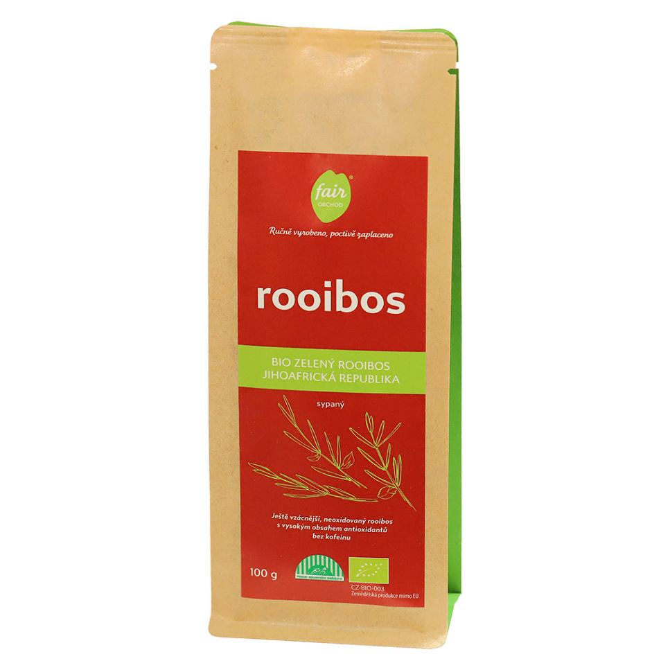 FAIROBCHOD Rooibos sypaný zelený BIO 100 g