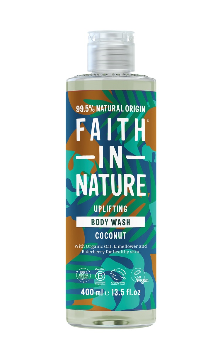 Faith in Nature Sprchový gel Kokos 400 ml