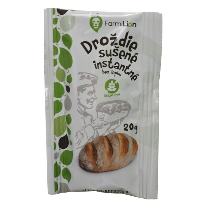 FARMILION Droždí sušené instantní bez lepku 20 g
