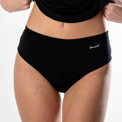 FAVAB Menstruační a inkontinenční bambusové kalhotky AVA černé, Velikost: L