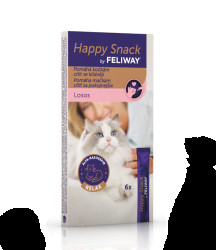 Feliway Happy Snack losos 6x15 g