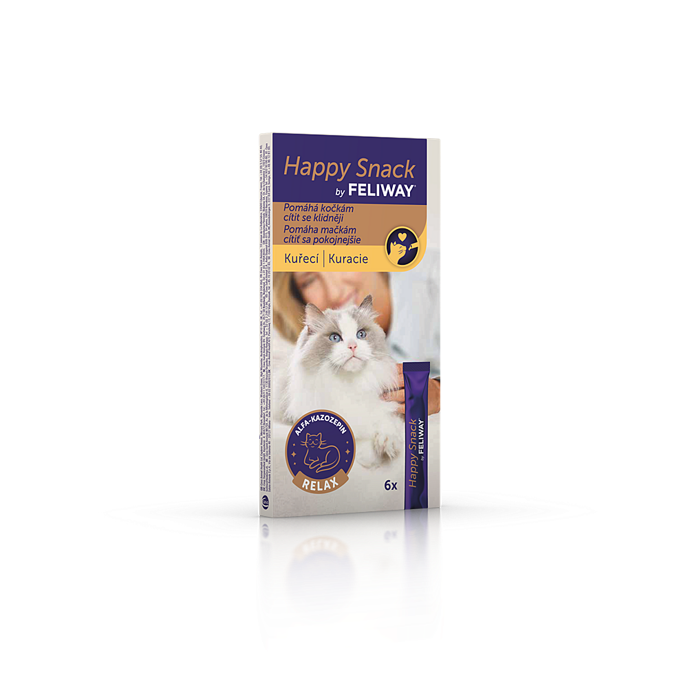 FELIWAY Happy snack s kuřecím 6 kusů