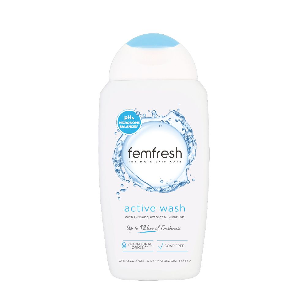 femfresh Active wash intimní mycí emulze 250 ml