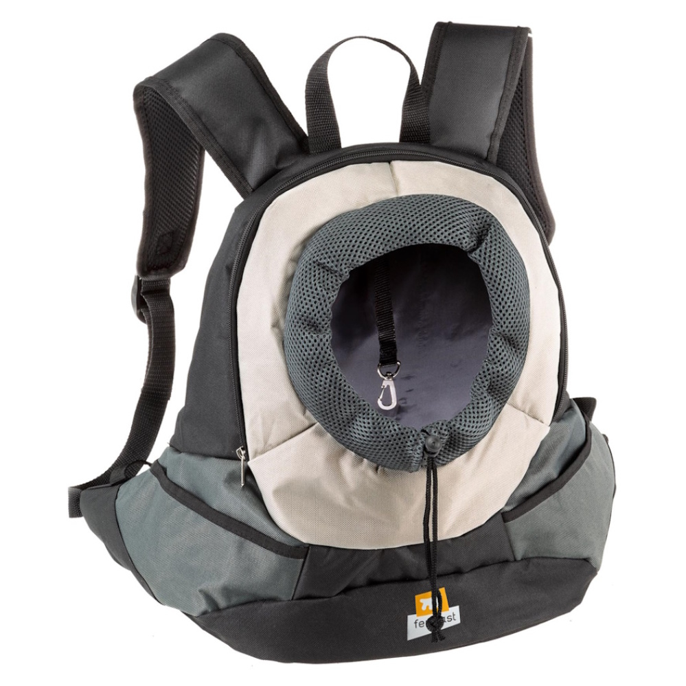 FERPLAST Kangoo batoh na psy do 8 kg šedý 41,5x20x43 cm