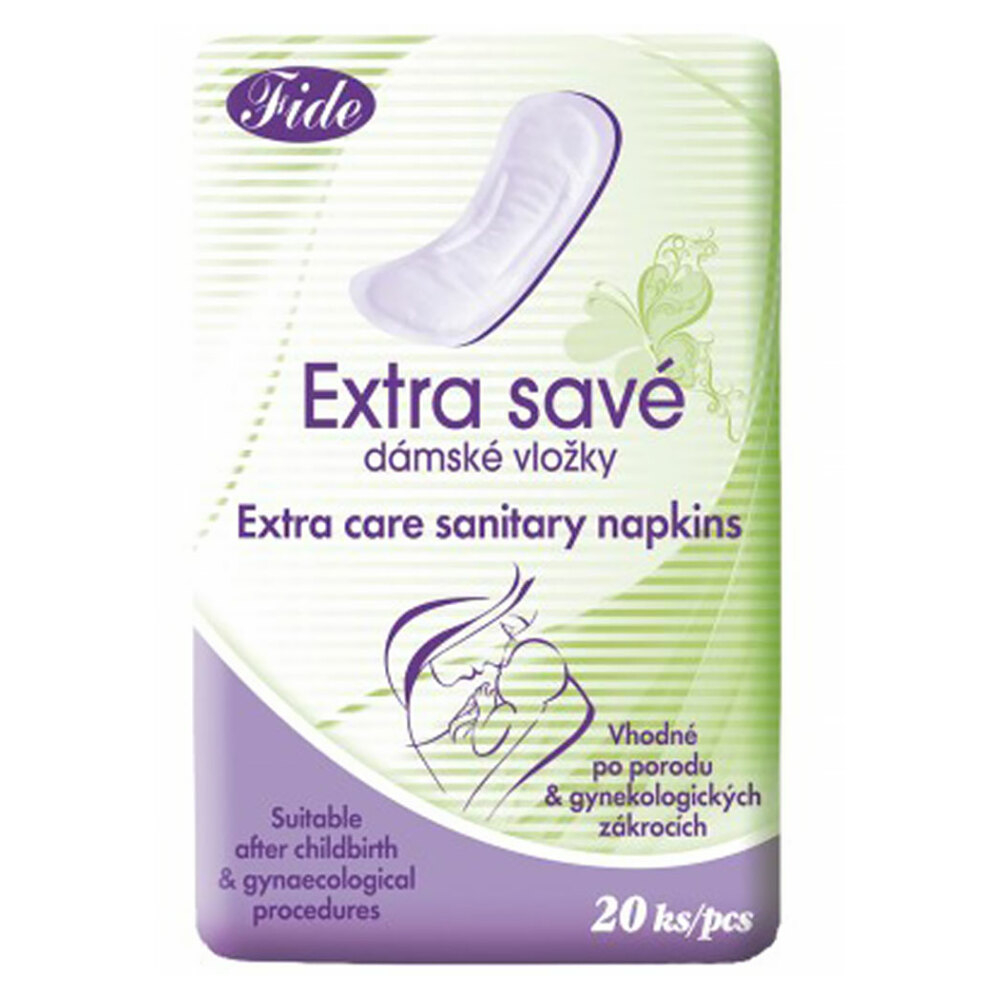 FIDE Extra Savé vložky Porodnické 20 ks