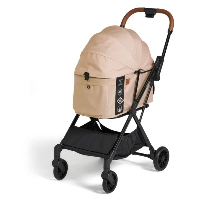 FIKAGO Free To Go Hygge Beige kočárek pro kočky a malé psy
