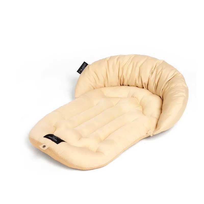 Fikago Měkká podložka s polštářkem Mushroom Beige L