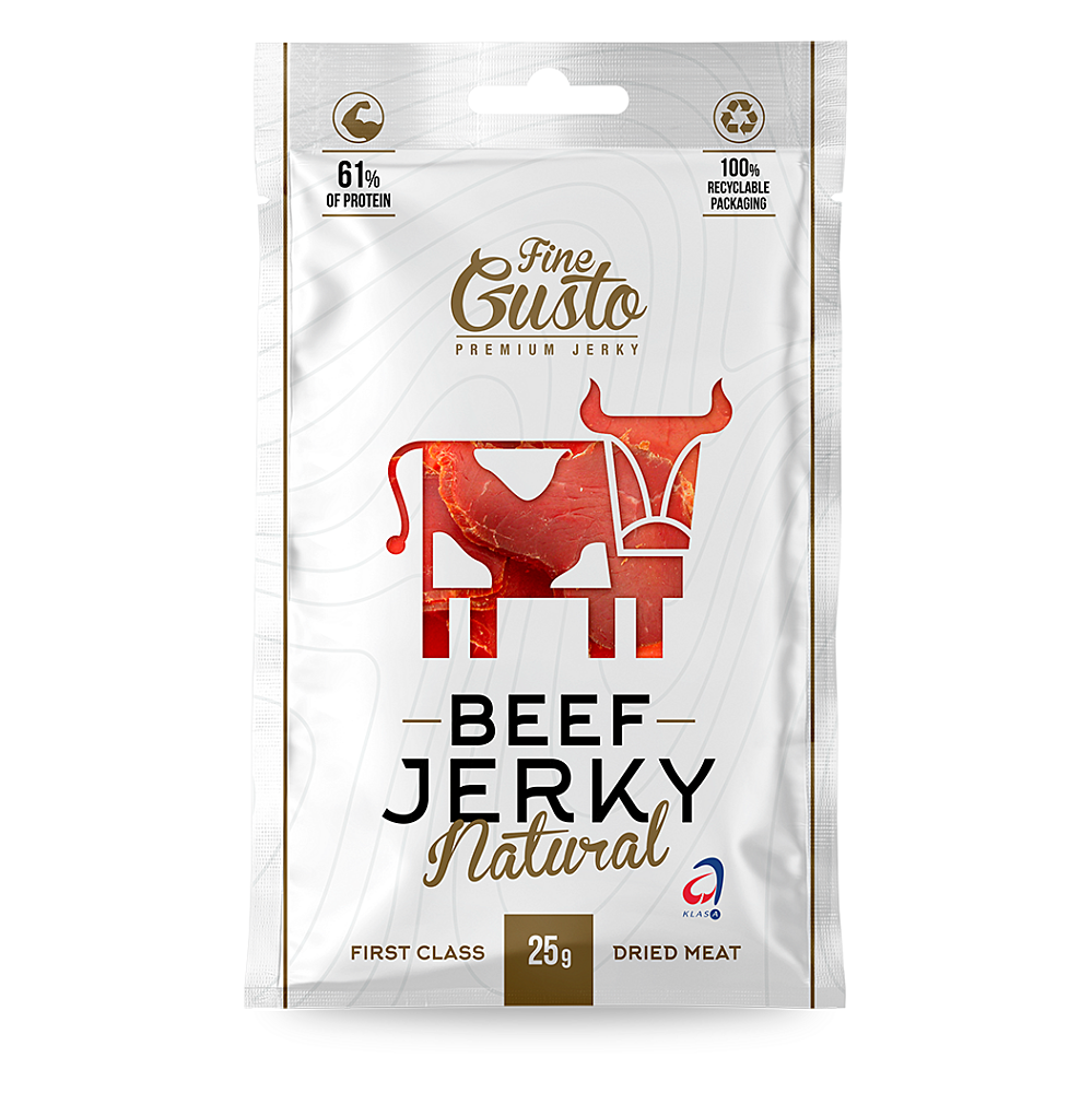 FINE GUSTO Hovězí jerky 25 g