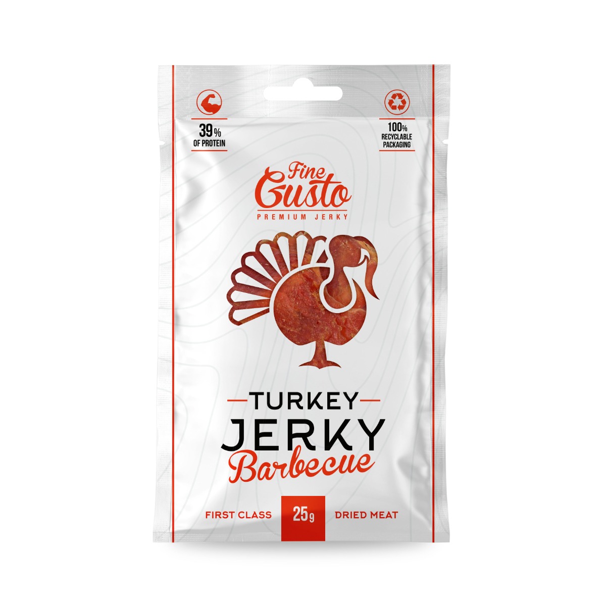 Fine Gusto Krůtí jerky BBQ 25 g