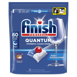 FINISH Quantum All in 1 Kapsle do myčky nádobí 60 ks