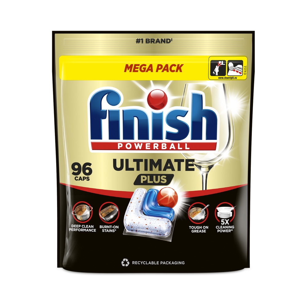 Finish Ultimate Plus Fresh kapsle do myčky 96 ks