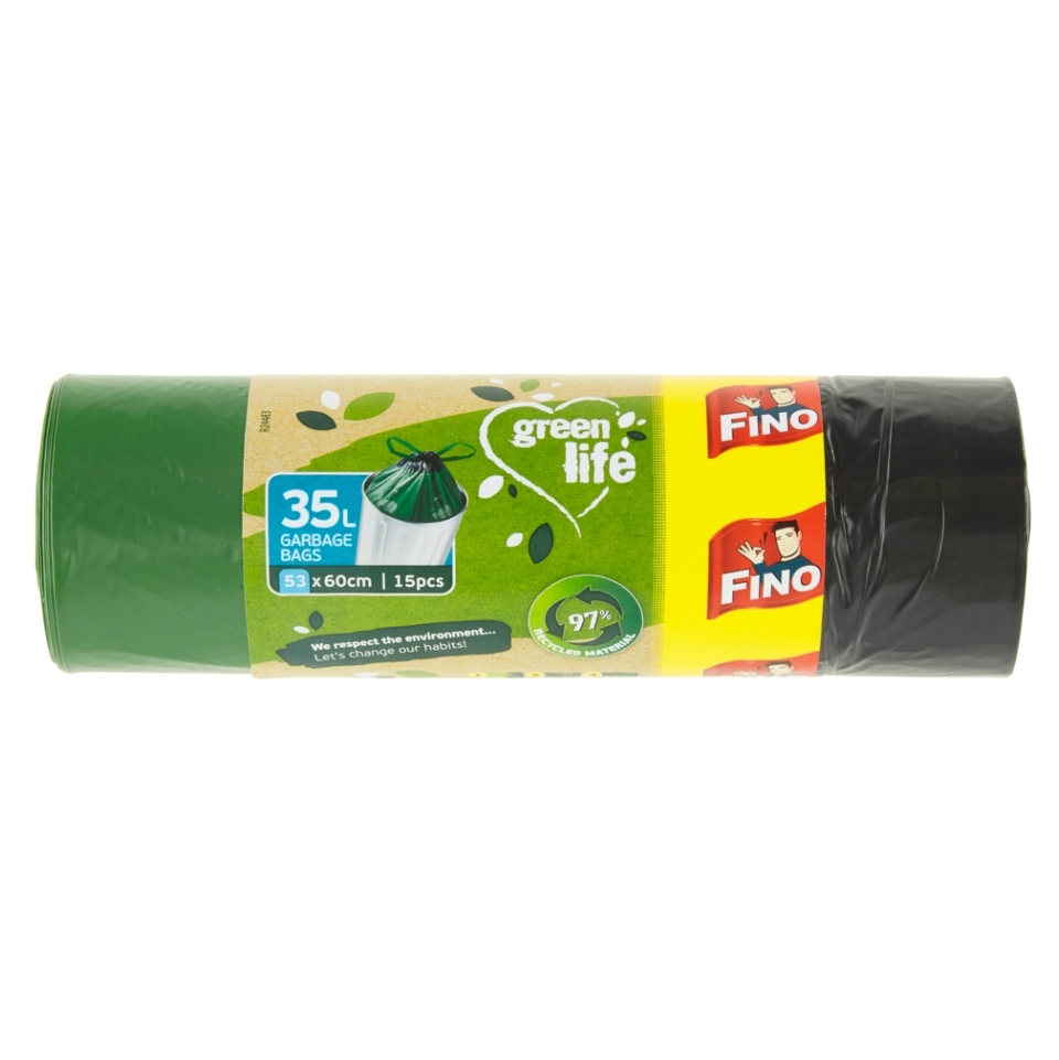 FINO Green Life Pytle na odpadky 35 l 15 kusů