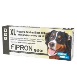 FIPRON Spot-on pro psy XL nad 40 kg 4,02 ml 1 pipeta