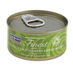 FISH4CATS  Finest tuňák s mušlemi konzerva pro kočky 70 g