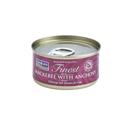 Fish4Cats Konzerva pro kočky Finest makrela s ančovičkami 70 g