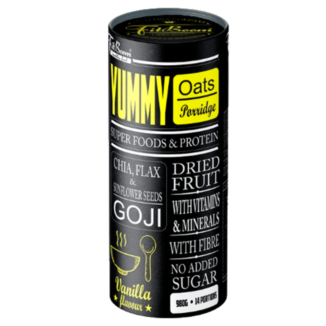 FitBoom Yummy Oat Mash 500g - čokoláda