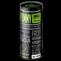 FitBoom Yummy Rice Mash 980g - jablečný koláč