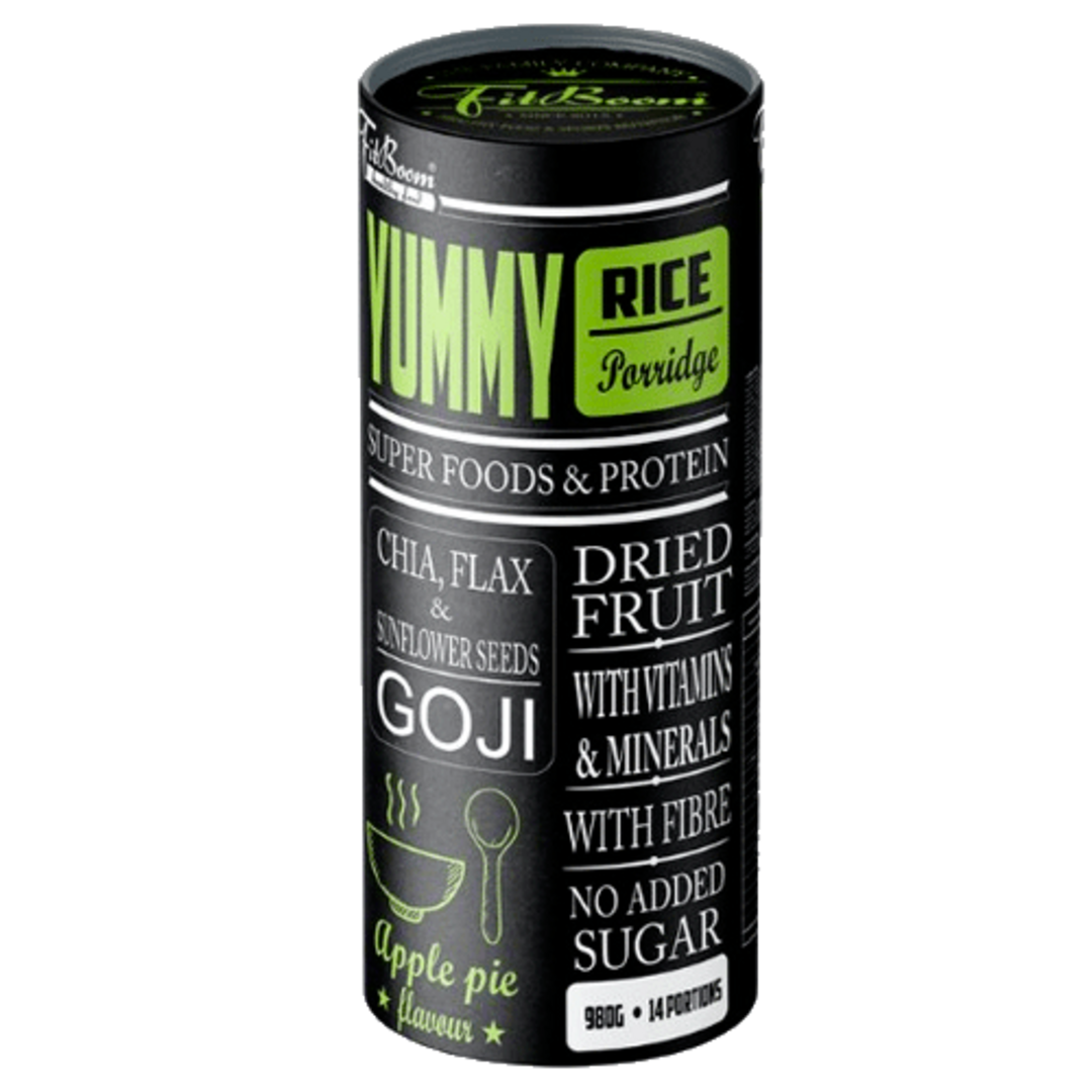 FitBoom Yummy Rice Mash 980g - vanilka