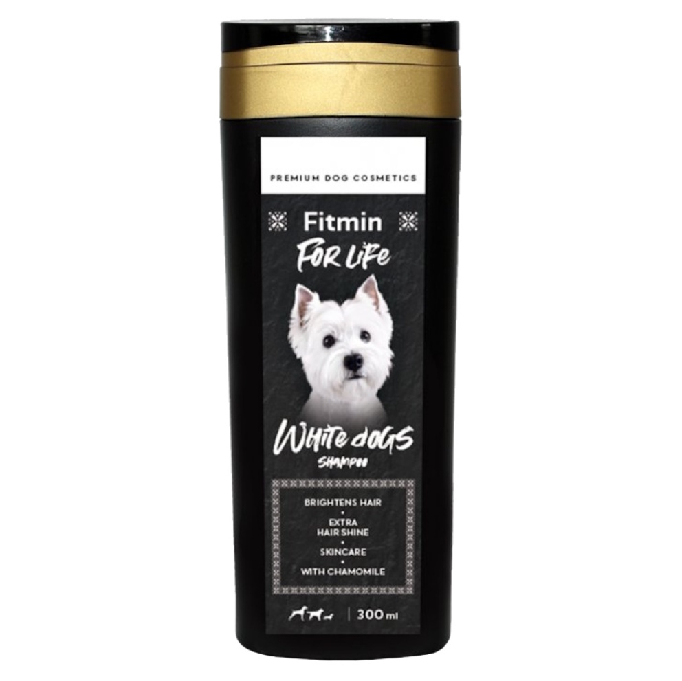 FITMIN Shampoo White dogs Šampon pro psy s bílou srstí 300 ml