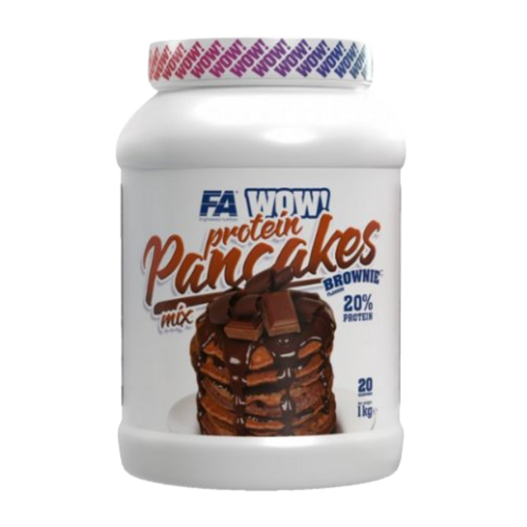 Fitness Authority Protein Pancakes 1000g - brownie
