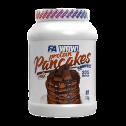 Fitness Authority Protein Pancakes 1000g - bílá čokoláda, kokos