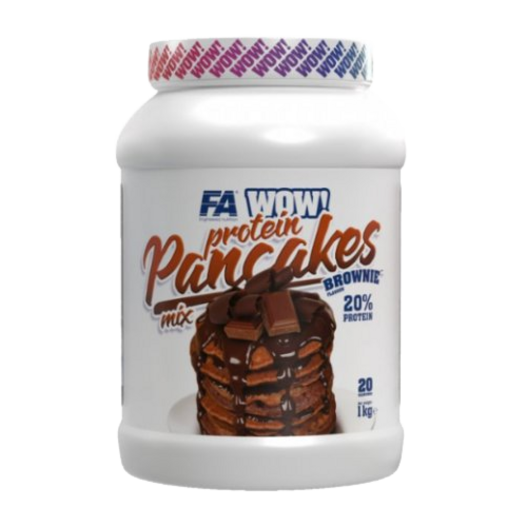 Fitness Authority Protein Pancakes 1000g - brownie