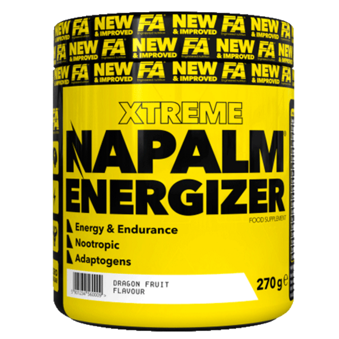Fitness Authority Xtreme Napalm Energizer 270g - citron, mango