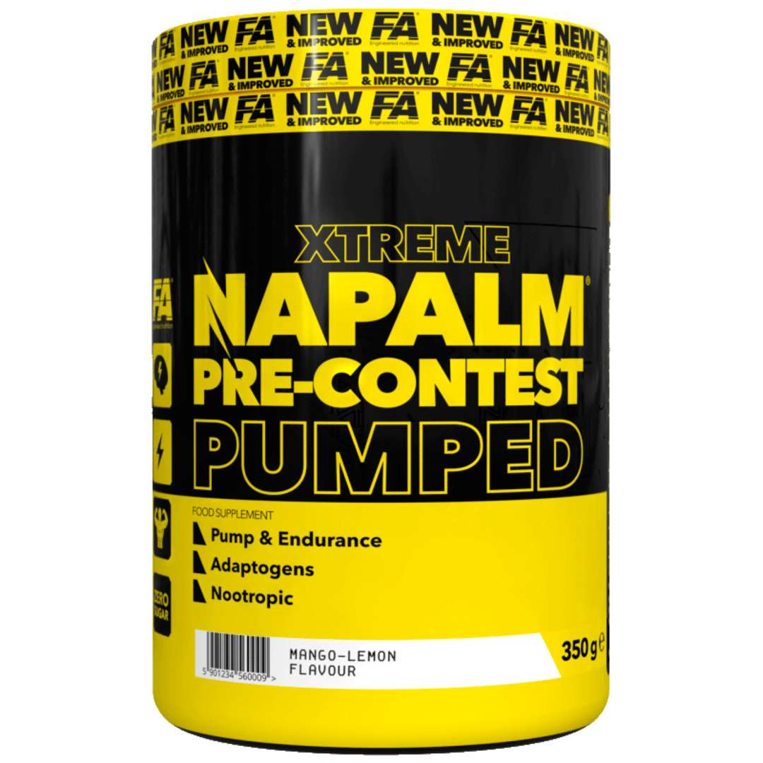 Fitness Authority Xtreme Napalm Pre-Contest Pumped 350g - višeň, citron