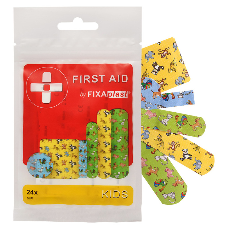 FIXAplast First aid kids náplast mix 24 kusů