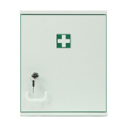 FIXAPLAST Lékárnička dřevěná ALFA A300 závěsná 37x30x10