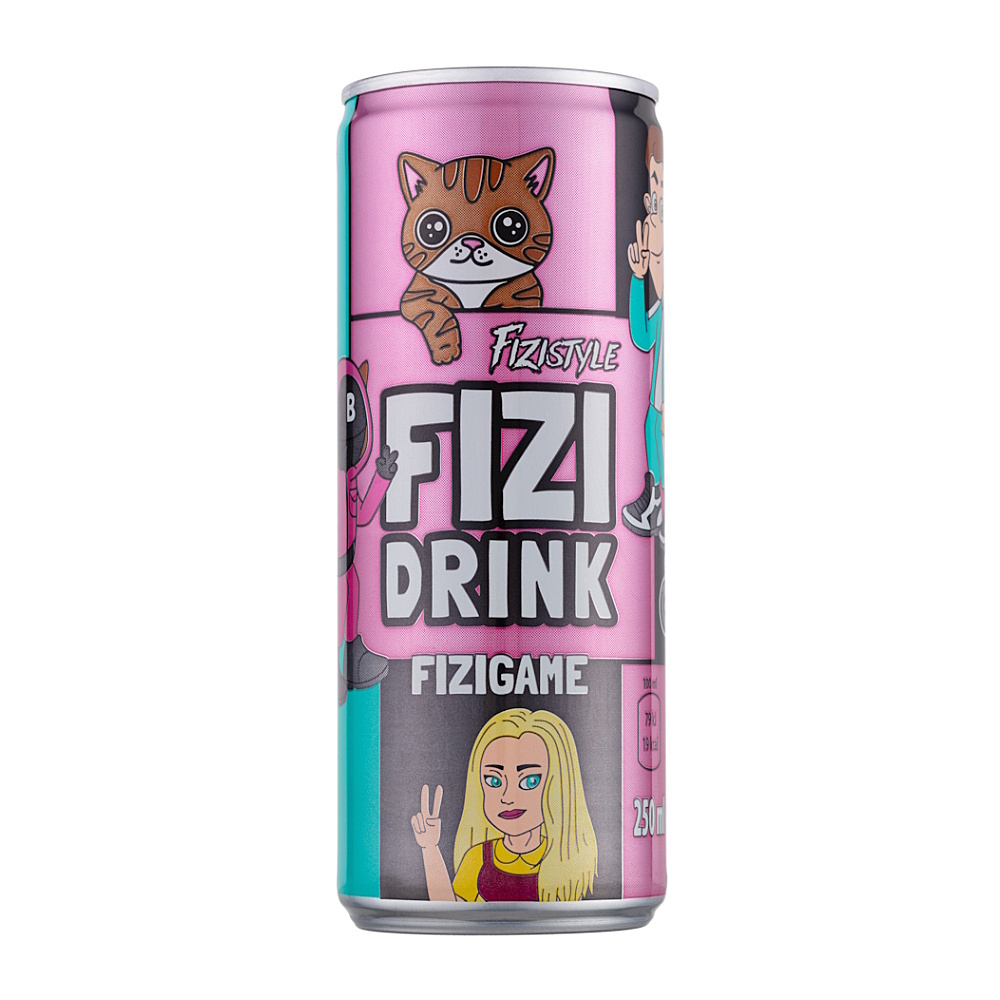 FIZI Drink limonáda s příchutí cola 250 ml