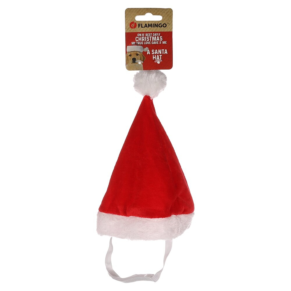 FLAMINGO Ponne vánoční čepice pro psy 22 cm