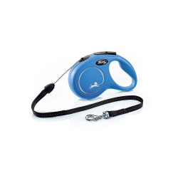 Flexi New classic vel. S šňůra 8 m/12 kg modré