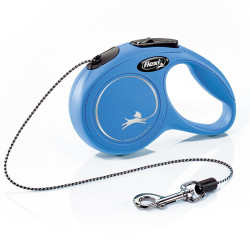 FLEXI New Classic vodítko pro psy lanko modrá, Velikost vodítka: XS - 3 m