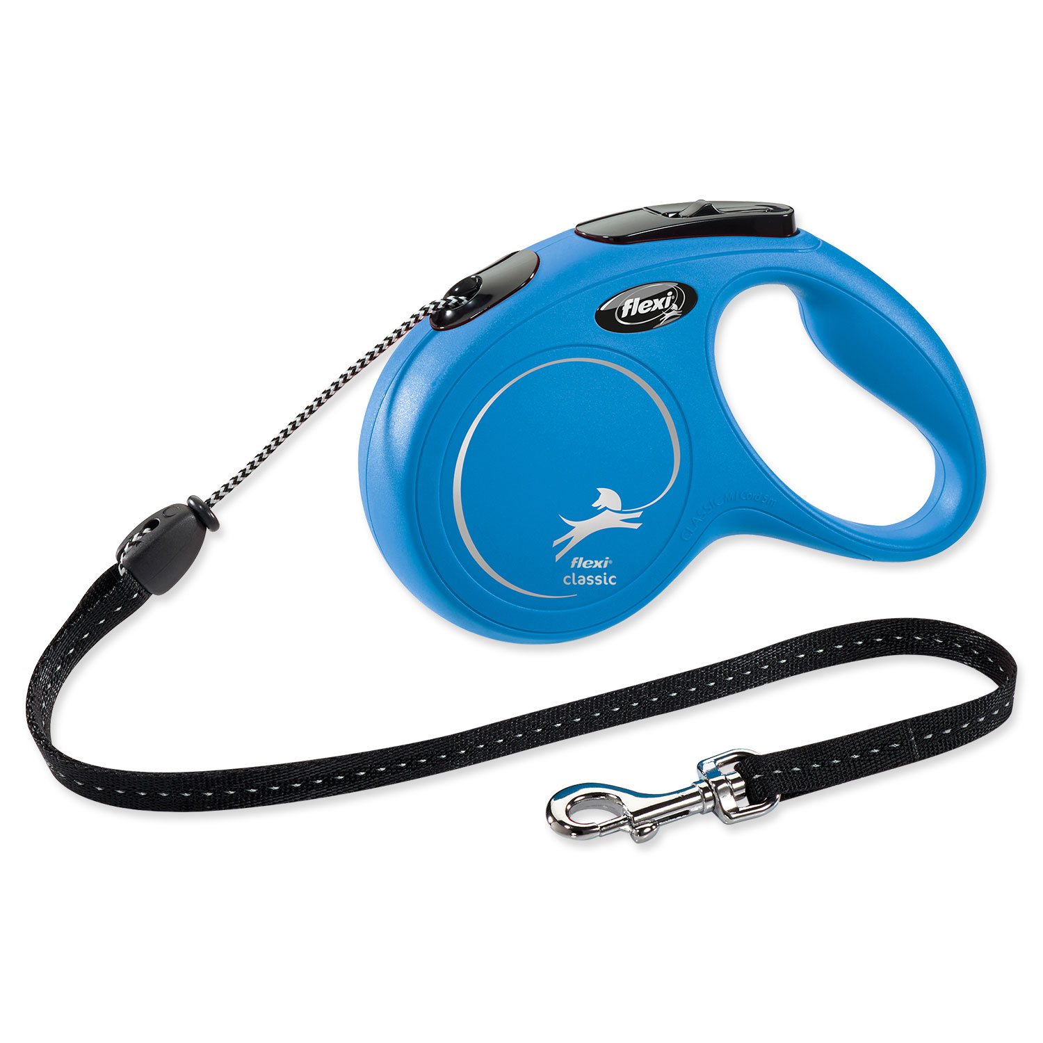 Flexi Vodítko Classic New lanko M modré 5m