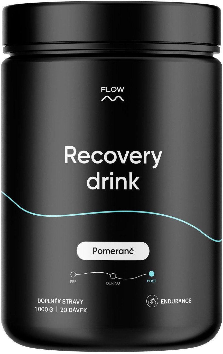 FLOW Recovery drink pomeranč 1000 g