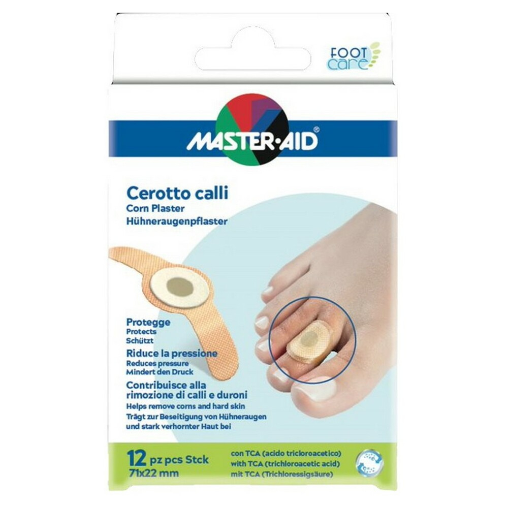 FOOT CARE Náplasti na kuří oka 12 ks