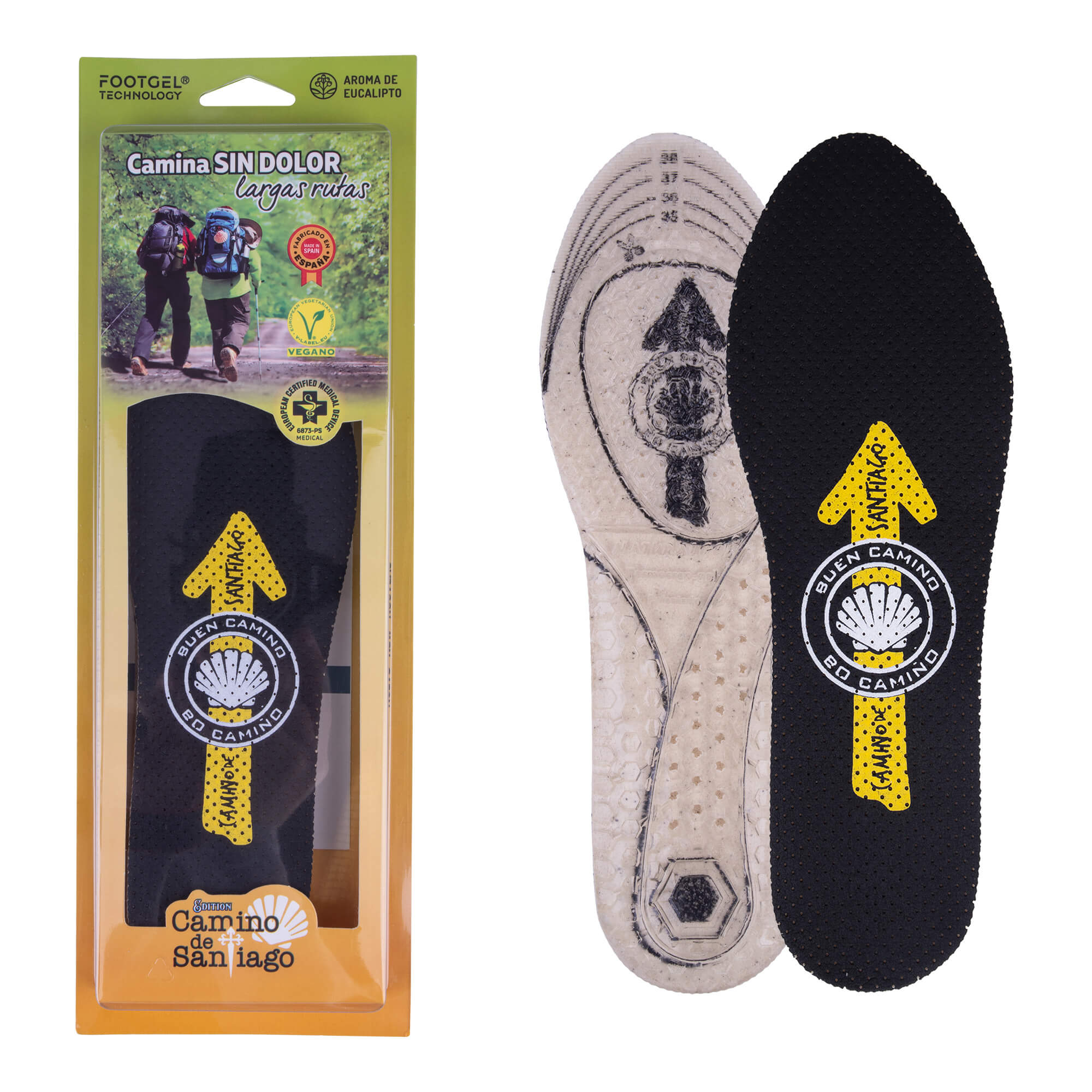 FOOTGEL Vložky do bot CAMINO EU 39-42