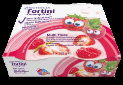 FORTINI Creamy fruit multi fibre červené ovoce 4 x 100 g