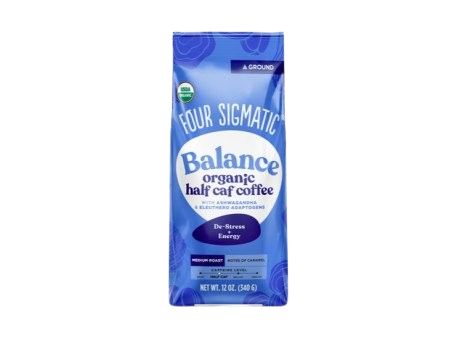 FOUR SIGMATIC Ashwagandha & Chaga Adaptogen Ground Coffee Mix BIO 340 g
