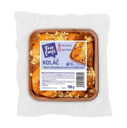 FREE DAYS Bezlepkový koláč třený s meruňkovou náplní a drobenkou 180 g