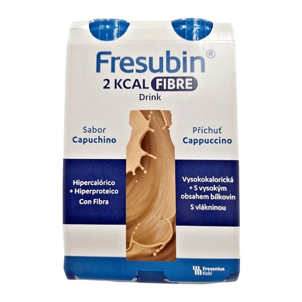 FRESUBIN 2kcal Fibre drink cappuccino 4 x 200 ml