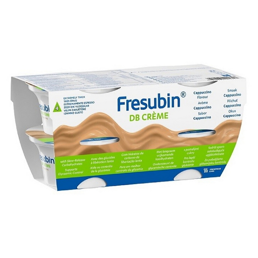 FRESUBIN DB creme příchuť cappuccino 4 x 200 g