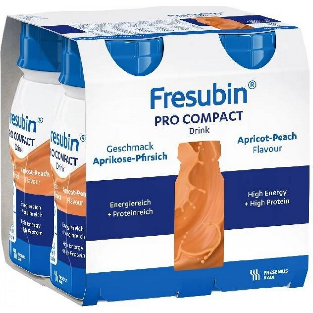 FRESUBIN Pro compact drink muruňkovo-broskvový 4 x 125 ml