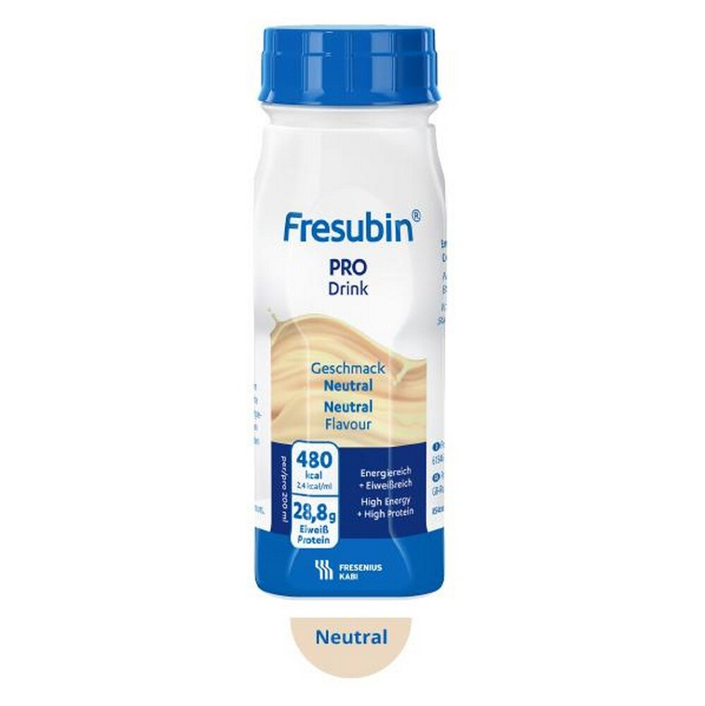 FRESUBIN Pro drink neutrální příchuť 4 x 200 ml