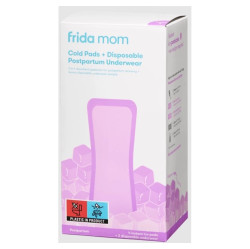 FRIDA MOM Chladicí ice maxi vložky a jednorázové poporodní kalhotky