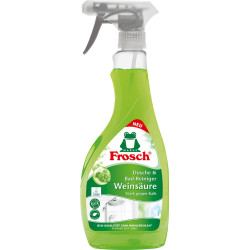 Frosch Čistič na koupelny a sprchy s kyselinou hroznovou 500 ml