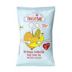 FRUCHTBAR Křupky želvy kukuřice, mango a banán 12m+ BIO 30 g