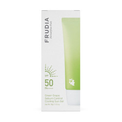 FRUDIA Grean Grape Sebum Control Cooling hydratační gel na opalování 50 g